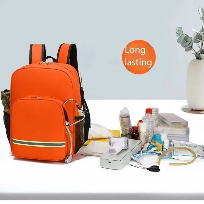 High quality thickened waterproof first aid backpack, medical backpack, personal belongings bag
High quality thickened waterproof first aid backpack, medical backpack, personal belongings bag