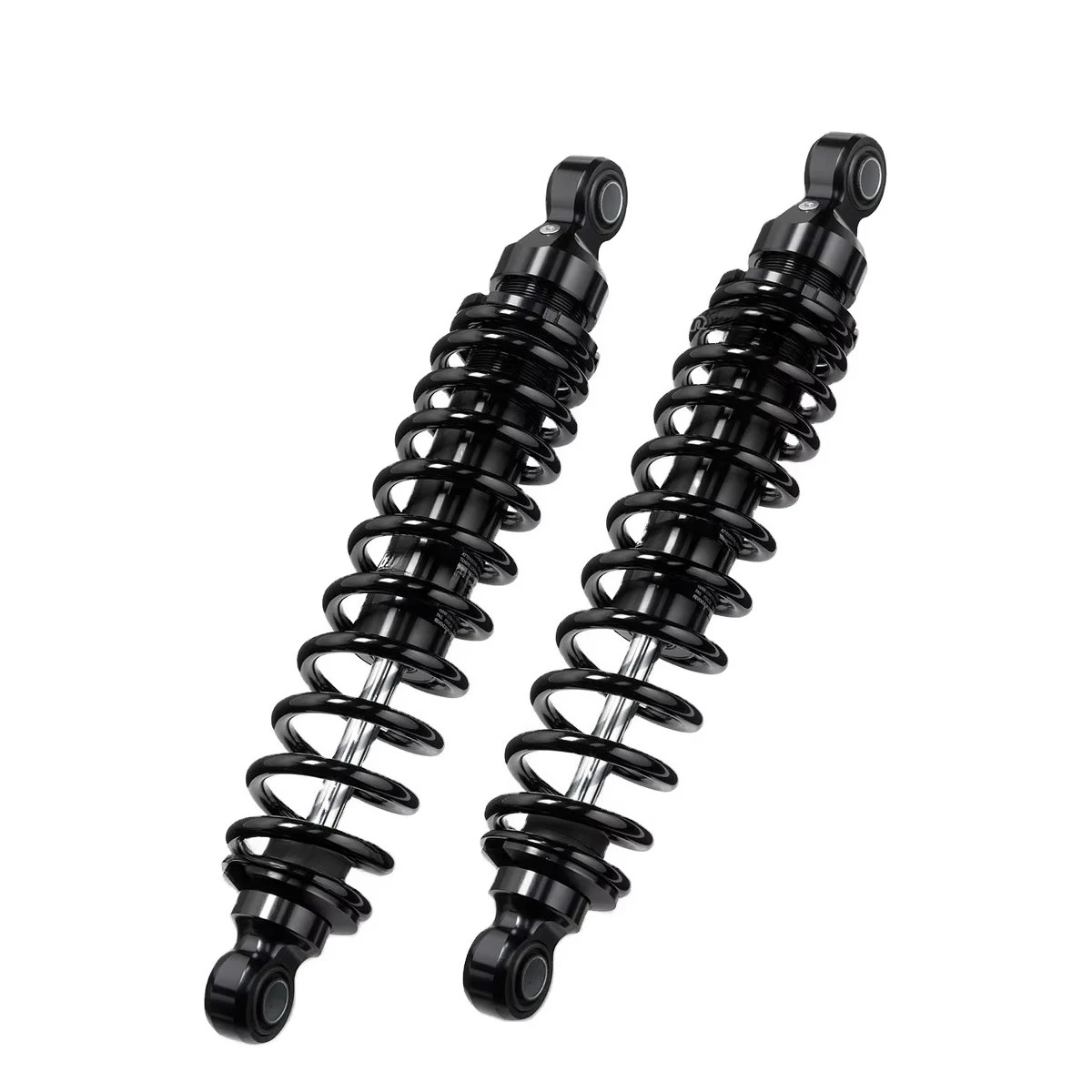 Pair of 291mm Black Motorcycle Shock Absorbers for 2012 2017
Pair of 291mm Black Motorcycle Shock Absorbers for 2012 2017