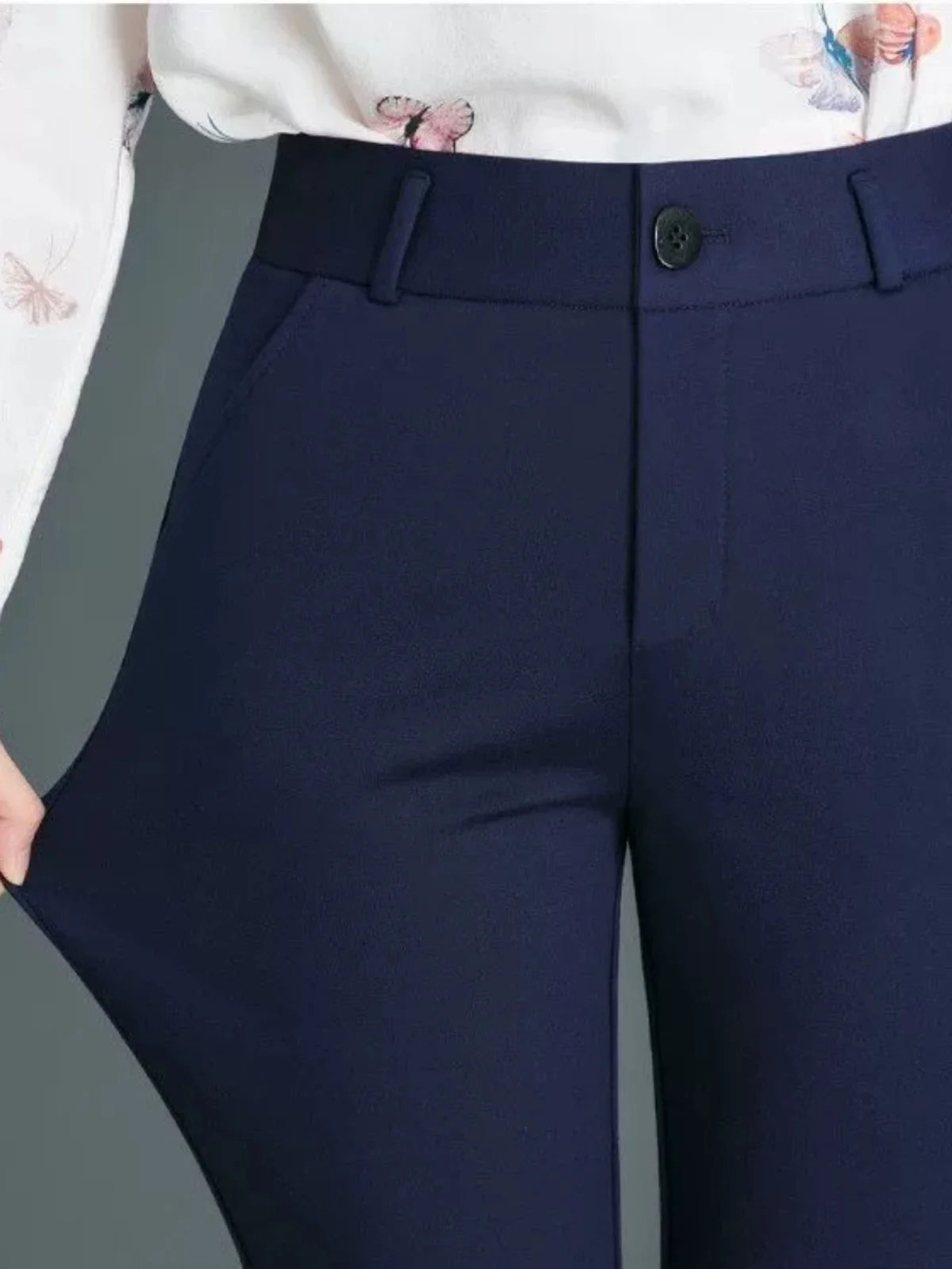 High Waist Loose Women's Suit Pants Spring Summer New Style Drapey Black Blue Straight Casual Versatile Loose Slimming Pants
High Waist Loose Women's Suit Pants Spring Summer New Style Drapey Black Blue Straight Casual Versatile Loose Slimming Pants