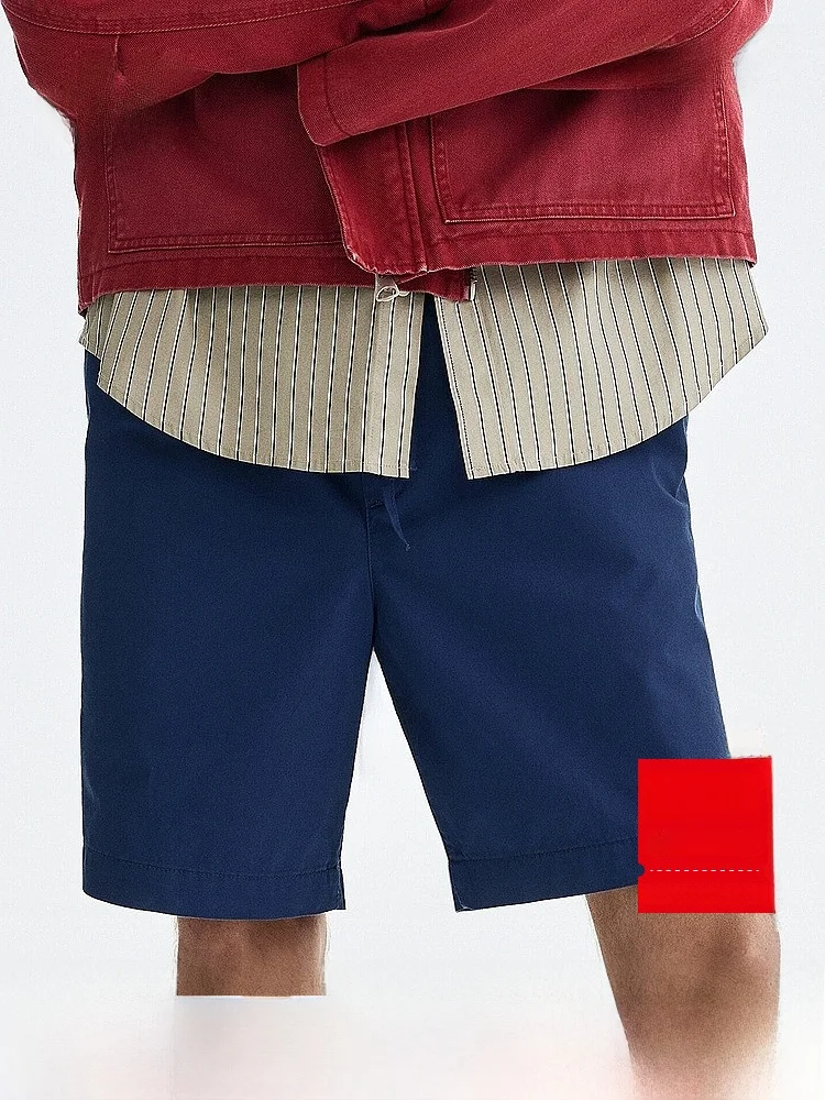 H&M Men's Cotton Shorts Summer 2026 Elastic Waist Diagonal Pattern Casual Pants Daily Commuting Comfortable Fit Straight Leg
H&M Men's Cotton Shorts Summer 2026 Elastic Waist Diagonal Pattern Casual Pants Daily Commuting Comfortable Fit Straight Leg