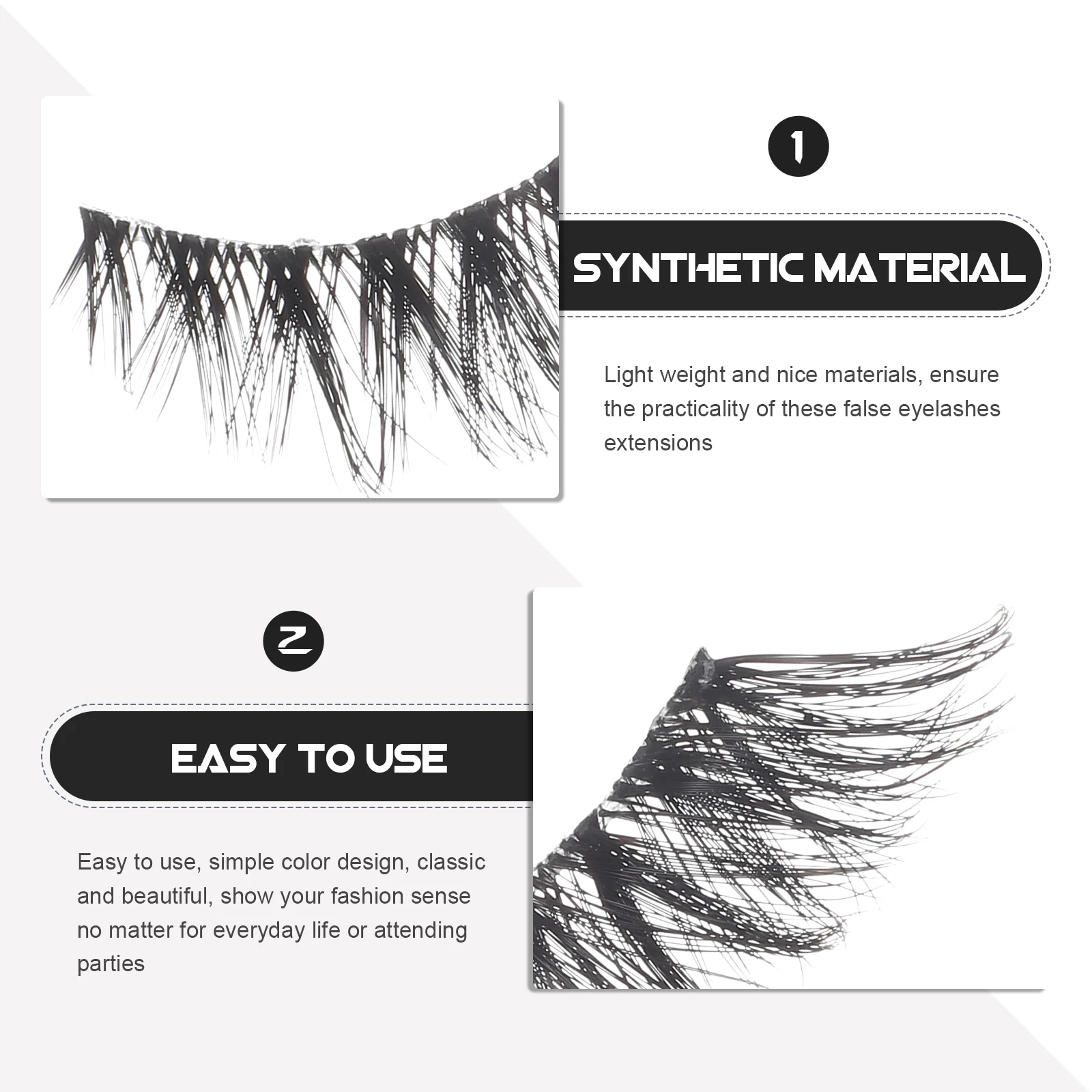 5 Pairs False Eyelash Strips Lightweight Fake Eyelashes Bulk Natural Look Comfortable Easy Use Lash Extensions For Women Party
5 Pairs False Eyelash Strips Lightweight Fake Eyelashes Bulk Natural Look Comfortable Easy Use Lash Extensions For Women Party