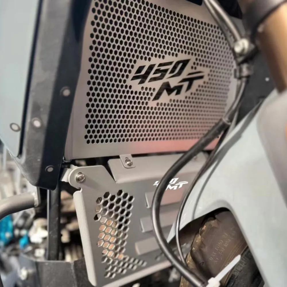 2025 CNC Radiator Guard Engine Front Exhaust Cover Protector Crap Flap Protection For CFMOTO 450MT Ibex 450 MT 450 MT450 Ibex450
2025 CNC Radiator Guard Engine Front Exhaust Cover Protector Crap Flap Protection For CFMOTO 450MT Ibex 450 MT 450 MT450 Ibex450