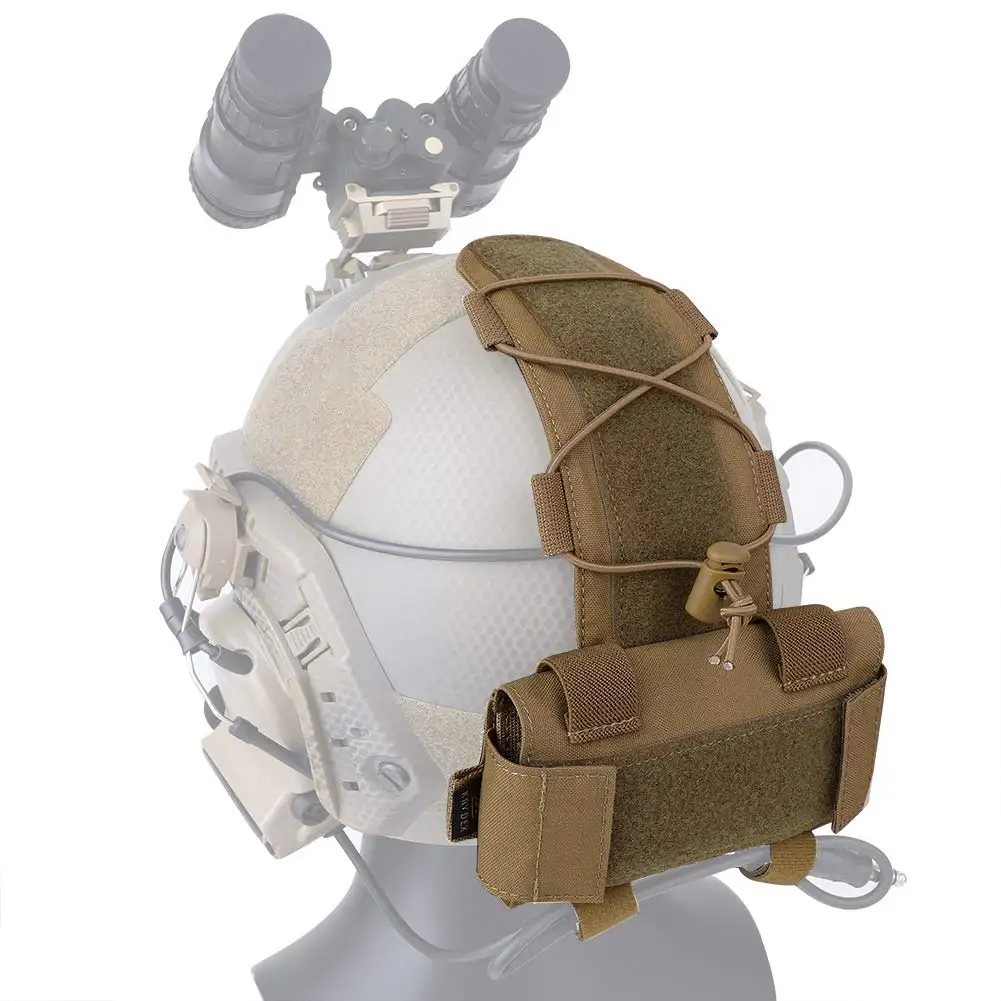 Tactical Helmet Battery Pouch Counterweight Pouch MK1 Helmet Battery Pack Balance Weight Bag with Hook Loop for Tactical Helmet
Tactical Helmet Battery Pouch Counterweight Pouch MK1 Helmet Battery Pack Balance Weight Bag with Hook Loop for Tactical Helmet