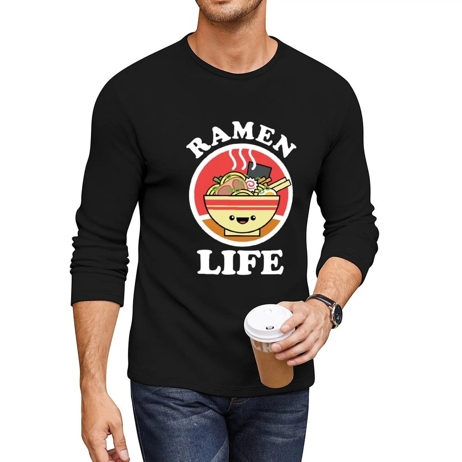 Ramen Life Long T-Shirt graphics t shirt sports fan t-shirts man clothes graphic t shirts men clothes
Ramen Life Long T-Shirt graphics t shirt sports fan t-shirts man clothes graphic t shirts men clothes