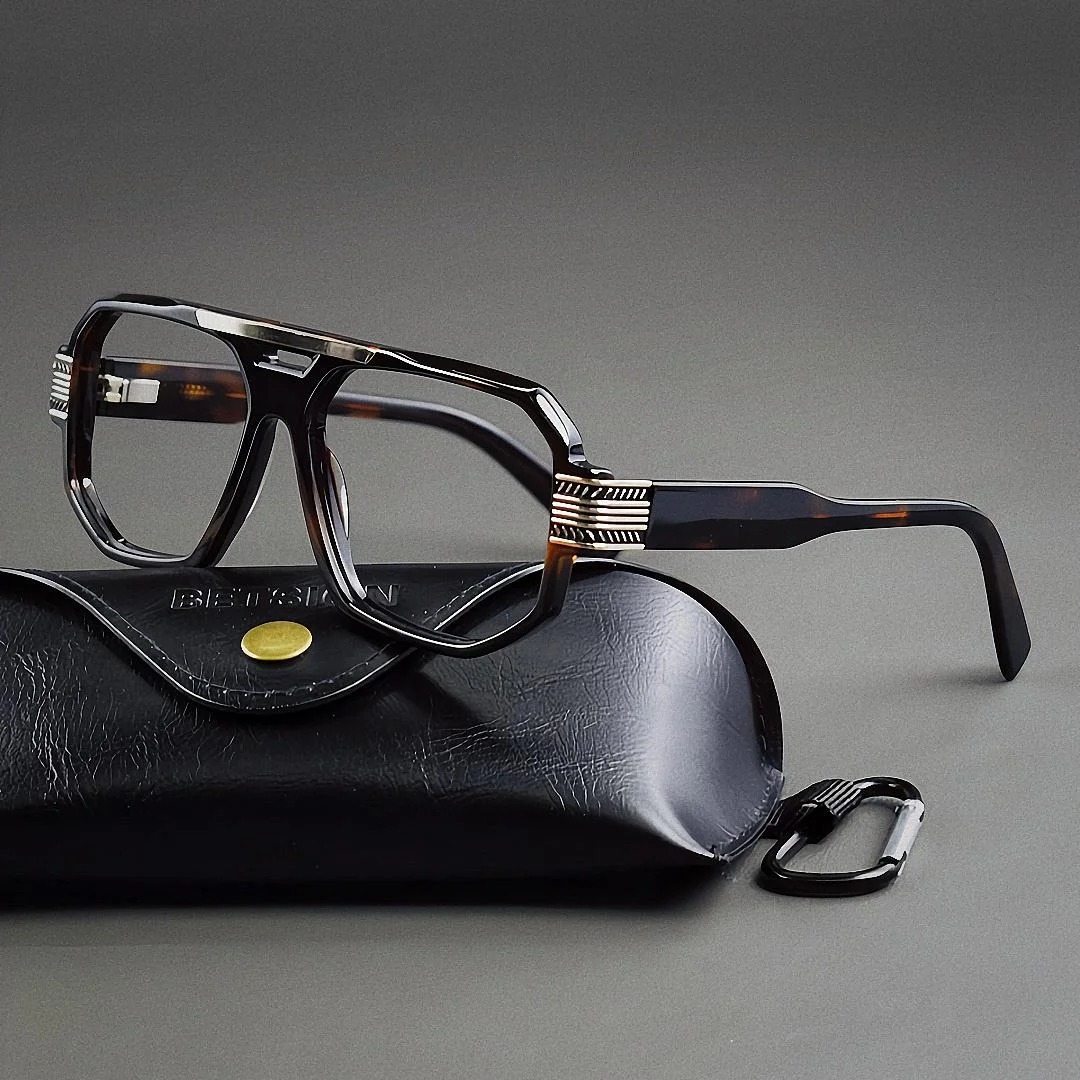 BETSION Retro Fashion Big Square Acetate Eyeglasses Frame Man Women 57mm High Quality Glasses Frame
BETSION Retro Fashion Big Square Acetate Eyeglasses Frame Man Women 57mm High Quality Glasses Frame