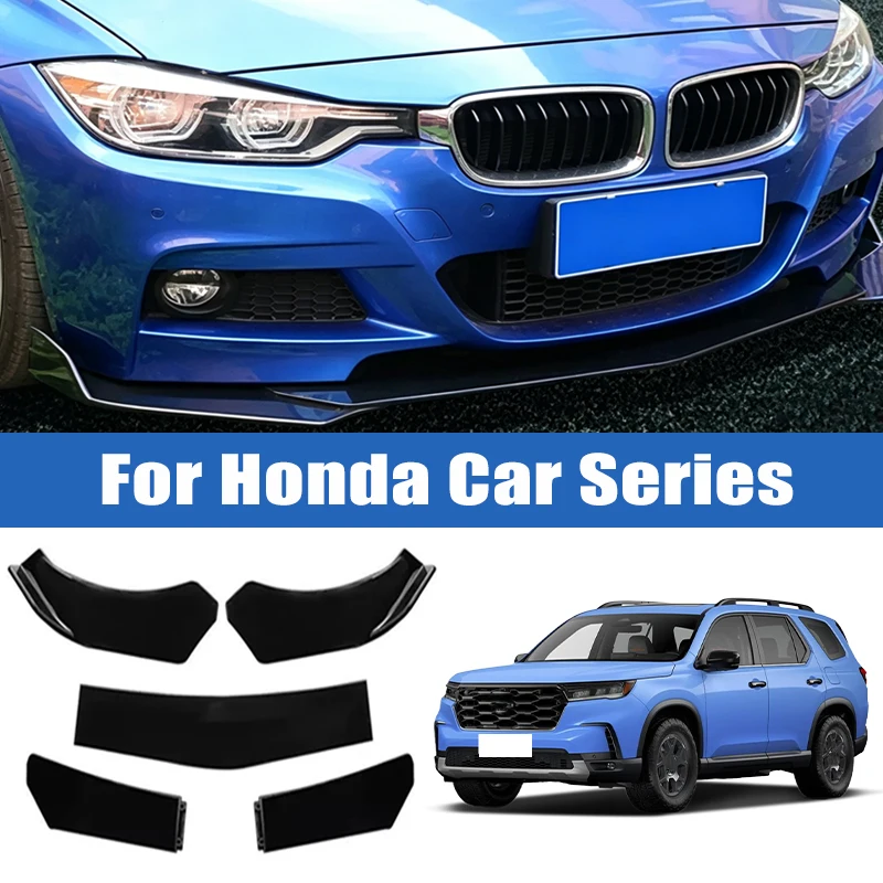 5Pcs Car Front Bumper Separator Bumper Lip Body Kit Duck Lip Separator For Honda Civic Accord CRV HRV Fit Jazz City Passport
5Pcs Car Front Bumper Separator Bumper Lip Body Kit Duck Lip Separator For Honda Civic Accord CRV HRV Fit Jazz City Passport