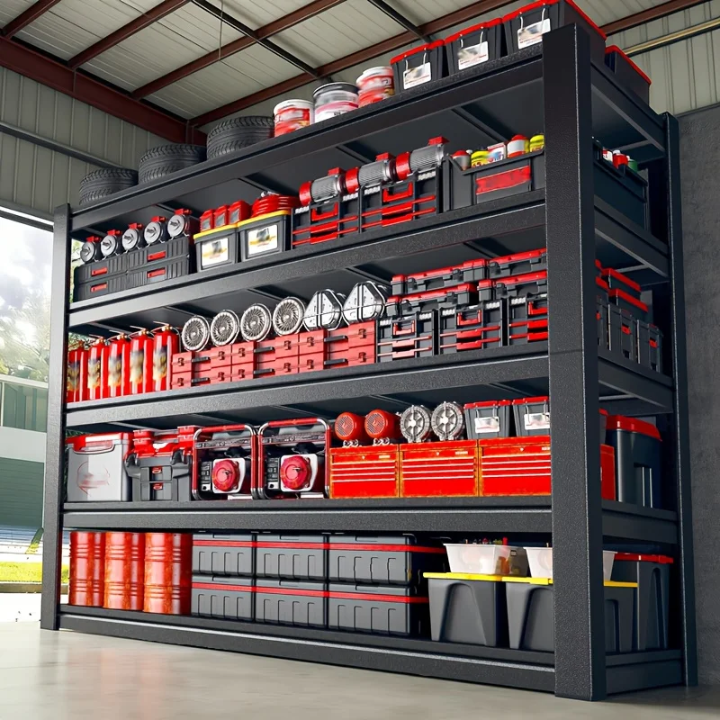 Commercial Adjustable Storage Rack, Maintenance Tool Rack, Easy Design, 510 Lbs Load Capacity Per Level, Free Height Adjustment
Commercial Adjustable Storage Rack, Maintenance Tool Rack, Easy Design, 510 Lbs Load Capacity Per Level, Free Height Adjustment