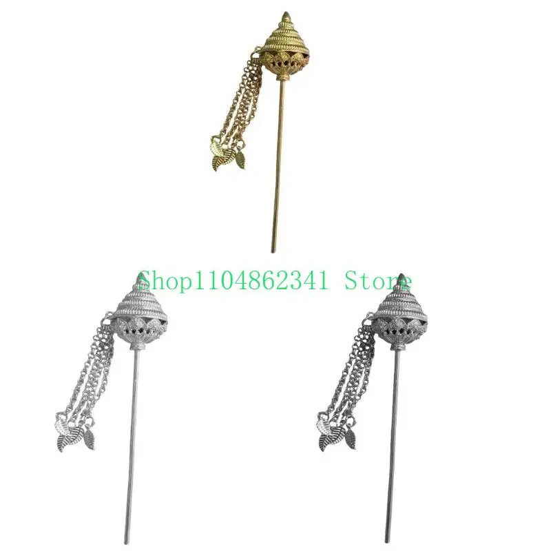 652F Gold Hair Chopstick Gold Hair Sticks For Buns Silver Hair Fork Thai Traditional Gold Hair Tassel Thai Hair Pin
652F Gold Hair Chopstick Gold Hair Sticks For Buns Silver Hair Fork Thai Traditional Gold Hair Tassel Thai Hair Pin