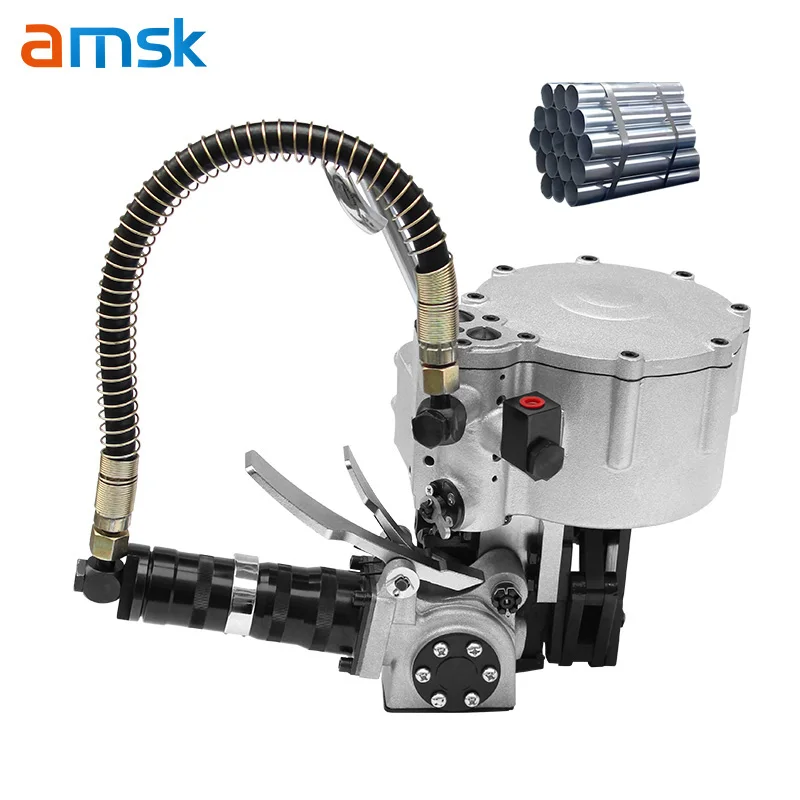 KZ25 Air Power Steel Strapper for Factory Tensioner and Clamp Combination Tools Handheld Packaging Machine Strapping Tool
KZ25 Air Power Steel Strapper for Factory Tensioner and Clamp Combination Tools Handheld Packaging Machine Strapping Tool