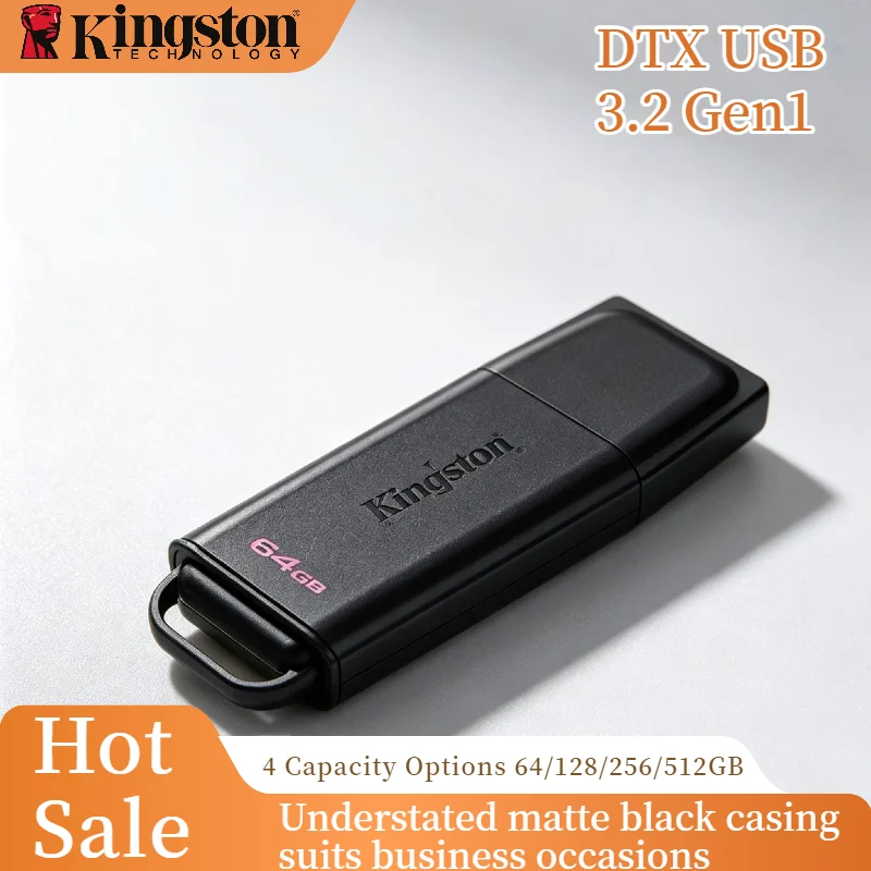 Kingston DataTraveler Exodia USB 3.2 Pen Drive 128GB 256GB 512GB 64GB DTXG2 High Speed U Disk Memory Stick for Computer
Kingston DataTraveler Exodia USB 3.2 Pen Drive 128GB 256GB 512GB 64GB DTXG2 High Speed U Disk Memory Stick for Computer