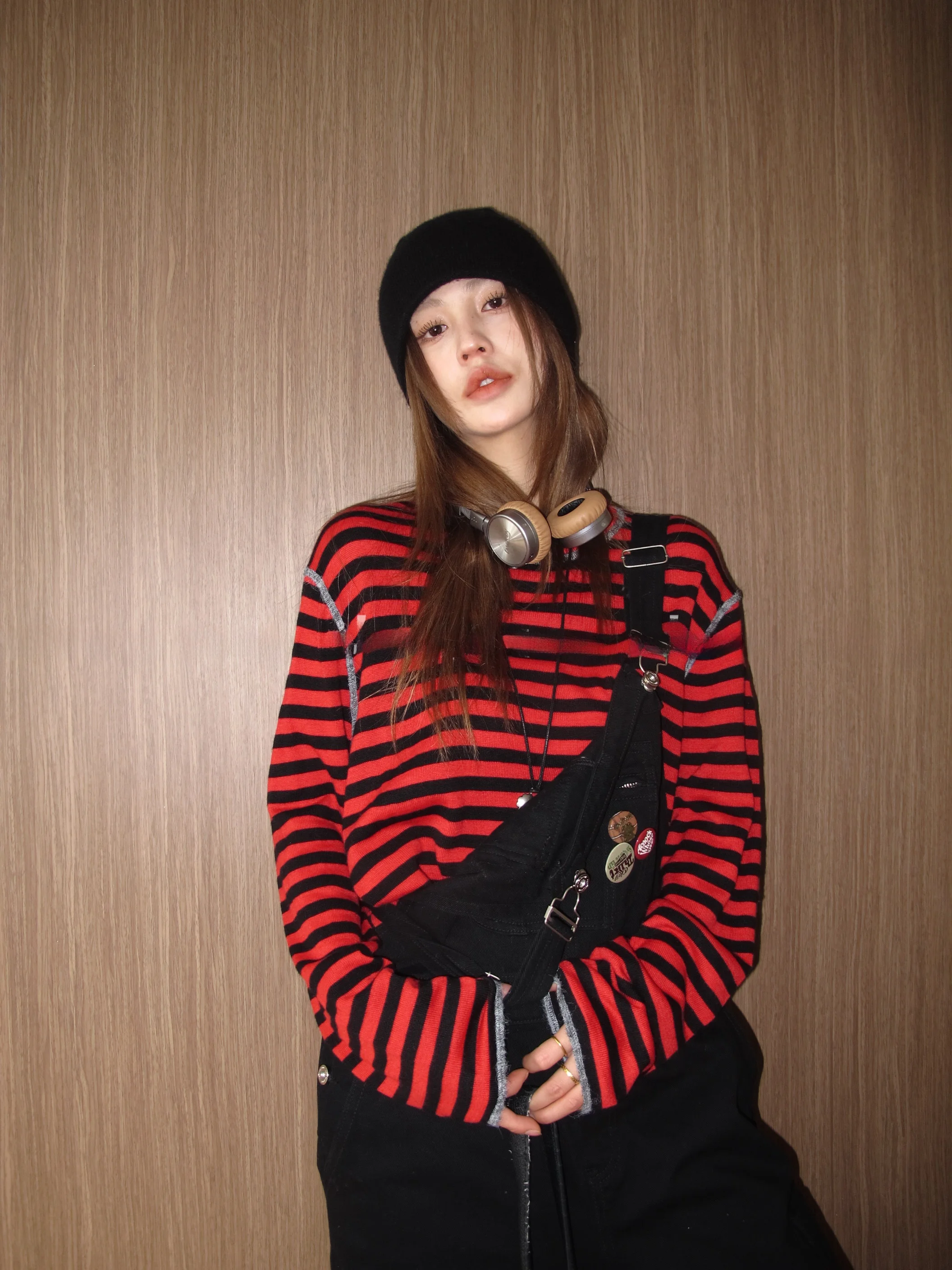 Loose Fit Long Sleeve round Neck Brushed Texture Color Block Striped Lazy Style Women's Top Comfortable Breathable Knitted Sw...
Loose Fit Long Sleeve round Neck Brushed Texture Color Block Striped Lazy Style Women's Top Comfortable Breathable Knitted Sw...