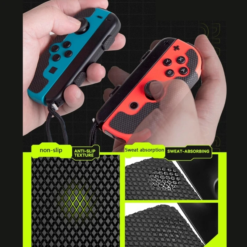NonSlip Silicone Grip Soft Touches Covers For Switching JoyCons Controllers Cover, Classical Comfortable Grip N2UB
NonSlip Silicone Grip Soft Touches Covers For Switching JoyCons Controllers Cover, Classical Comfortable Grip N2UB