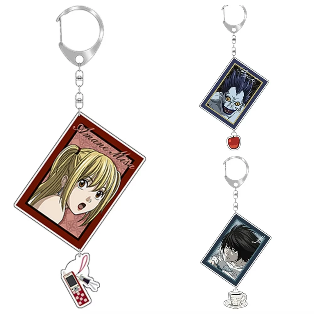 Anime Death Note Acrylic Keychain Model Cosplay Characters Ornament Accessories Goods Collection Gifts Charm Gifts
Anime Death Note Acrylic Keychain Model Cosplay Characters Ornament Accessories Goods Collection Gifts Charm Gifts