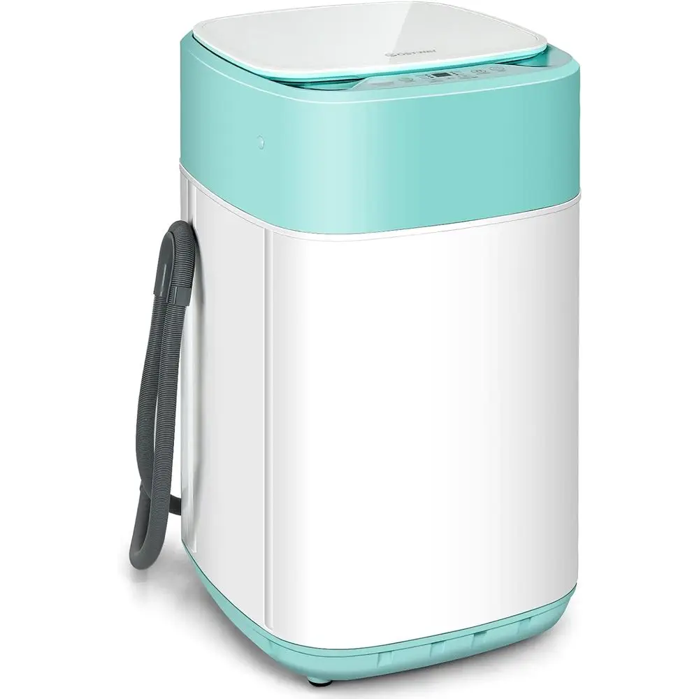 Portable Washing hine, 8 Lbs acity, Built-in Drain Pump, Compact Laundry Washer with 6 Progs, 6 Water Levels, Child Lock, ull-Au
Portable Washing hine, 8 Lbs acity, Built-in Drain Pump, Compact Laundry Washer with 6 Progs, 6 Water Levels, Child Lock, ull-Au
