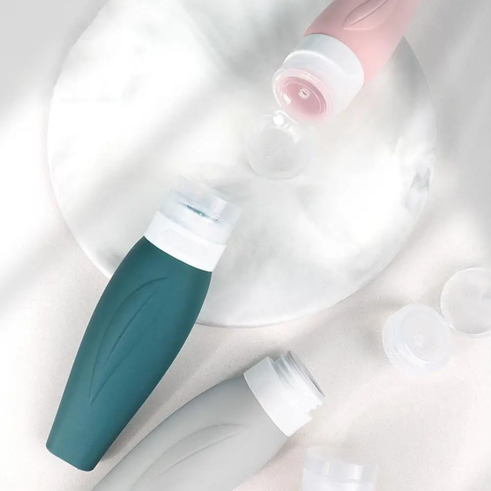 1Set Portable Travel Bottles Refillable Leakproof Silicone Dispensers Compact Toiletries Sub Packing Containers for Liquid Soap
1Set Portable Travel Bottles Refillable Leakproof Silicone Dispensers Compact Toiletries Sub Packing Containers for Liquid Soap
