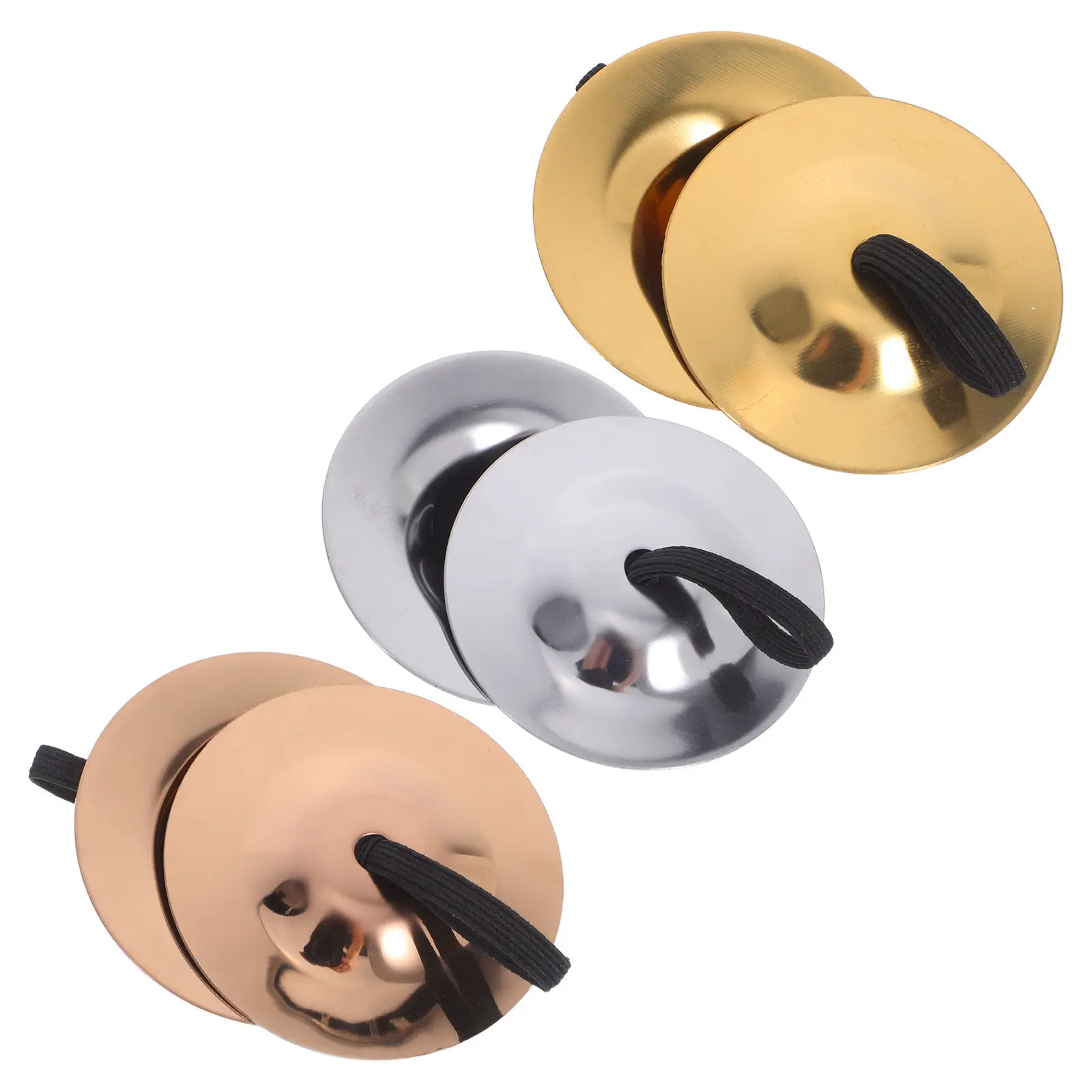 3Pairs Percussion Finger Cymbals Brass Cymbal Set Mini Handheld Musical Instruments for Rhythm Coordination Dance Party
3Pairs Percussion Finger Cymbals Brass Cymbal Set Mini Handheld Musical Instruments for Rhythm Coordination Dance Party
