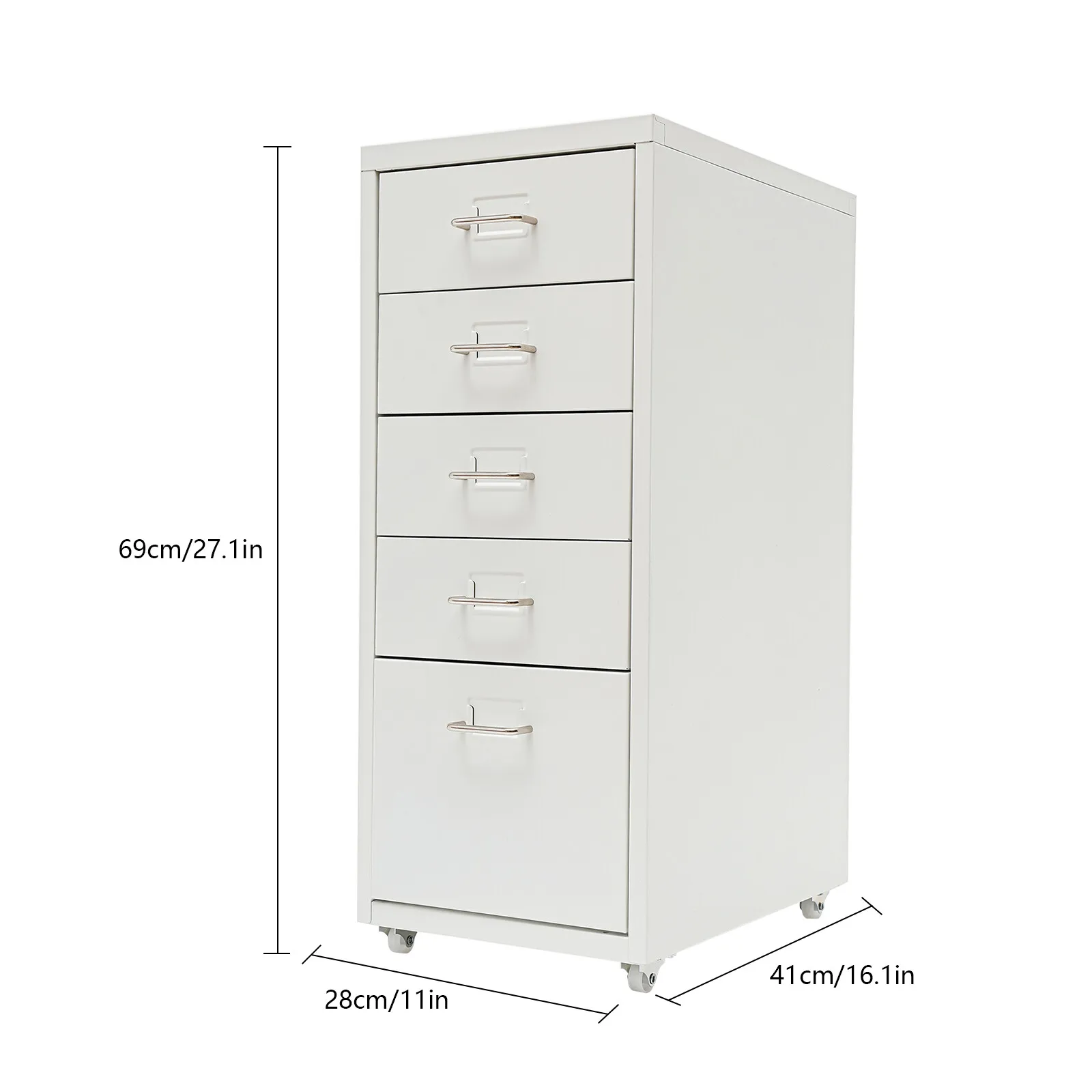 Metal Vertical File Cabinet 5 Drawers Storage Cabinet Filing Cabinet with Wheels
Metal Vertical File Cabinet 5 Drawers Storage Cabinet Filing Cabinet with Wheels