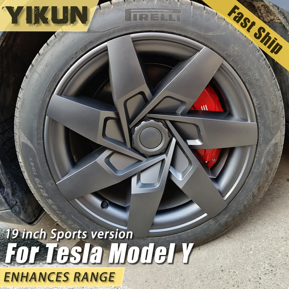 4PCS Hub Cap Performance Replacement 19Inch Wheel Cap Automobile Full Rim Cover Accessories for Tesla Model Y Hubcap Wheel Parts
4PCS Hub Cap Performance Replacement 19Inch Wheel Cap Automobile Full Rim Cover Accessories for Tesla Model Y Hubcap Wheel Parts