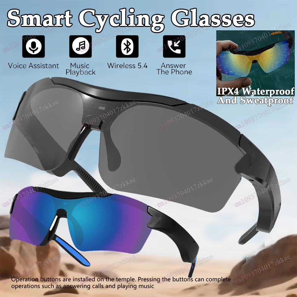 Умные Bluetooth 5,3 очки для прослушивания музыки/телефонных звонков/велосипедных/спортивных наушников, солнцезащитные очки с защитой от ультрафиолета для мужчин и женщин
Умные Bluetooth 5,3 очки для прослушивания музыки/телефонных звонков/велосипедных/спортивных наушников, солнцезащитные очки с защитой от ультрафиолета для мужчин и женщин