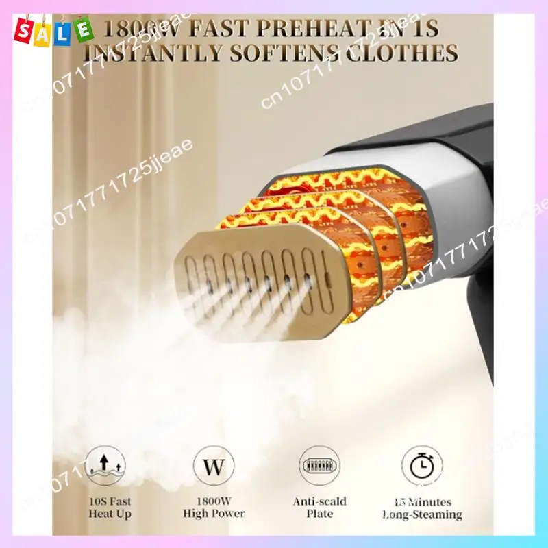 B66C NEW Steamer For Clothes 5 Grades Temperature With LED Display For Home, Office And Travel Use US Plug
B66C NEW Steamer For Clothes 5 Grades Temperature With LED Display For Home, Office And Travel Use US Plug