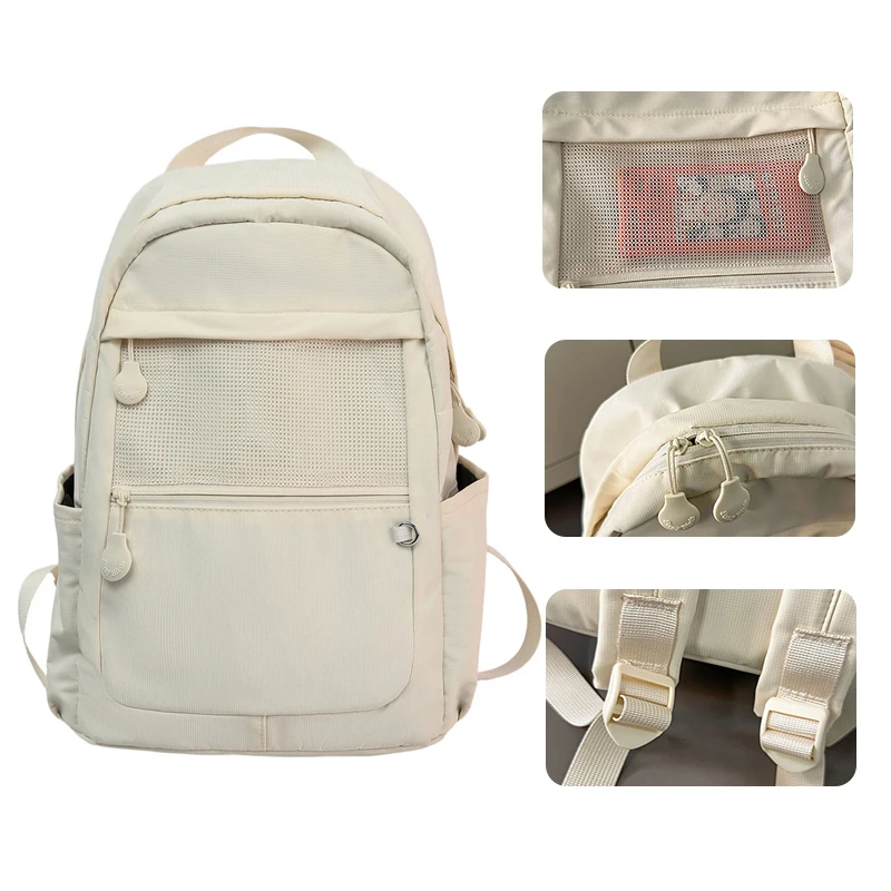 Korean Backpack for Women Fashion Multifunctional Shoulder Bags Teenage Girls Small Schoolbag Student Lightweight Cute Backpacks
Korean Backpack for Women Fashion Multifunctional Shoulder Bags Teenage Girls Small Schoolbag Student Lightweight Cute Backpacks