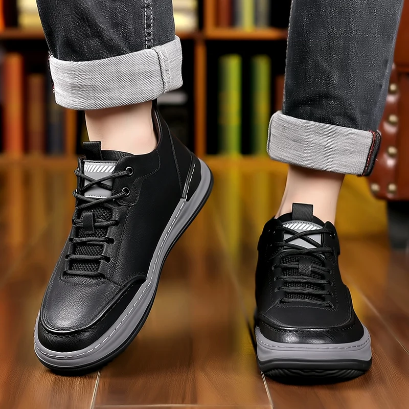 Winter Hot Selling Velvet Warm Outdoor Snow Shoes Luxury Brand Genuine Leather Business Mens Shoes Anti Slip Sports Oxford Shoes
Winter Hot Selling Velvet Warm Outdoor Snow Shoes Luxury Brand Genuine Leather Business Mens Shoes Anti Slip Sports Oxford Shoes