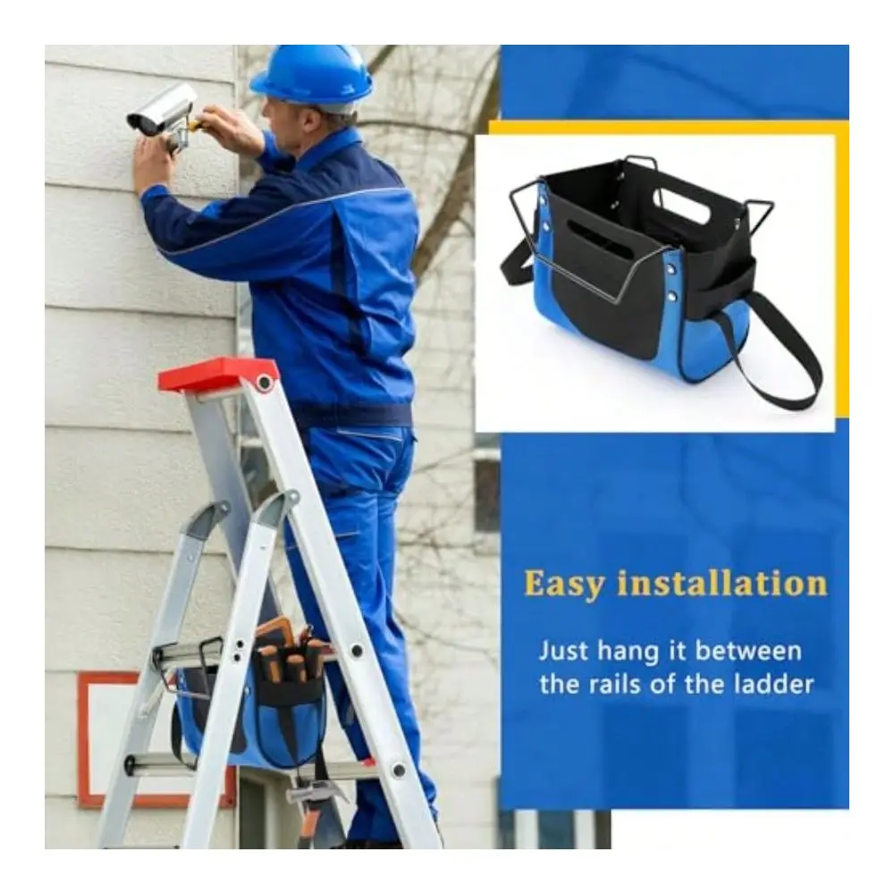 Ladder Tool Holder Giant Ladders Pouch Upgrade Cargo Elastic Storage Bag Heavy Duty Bag Organizer Accessories For Tool Organize
Ladder Tool Holder Giant Ladders Pouch Upgrade Cargo Elastic Storage Bag Heavy Duty Bag Organizer Accessories For Tool Organize