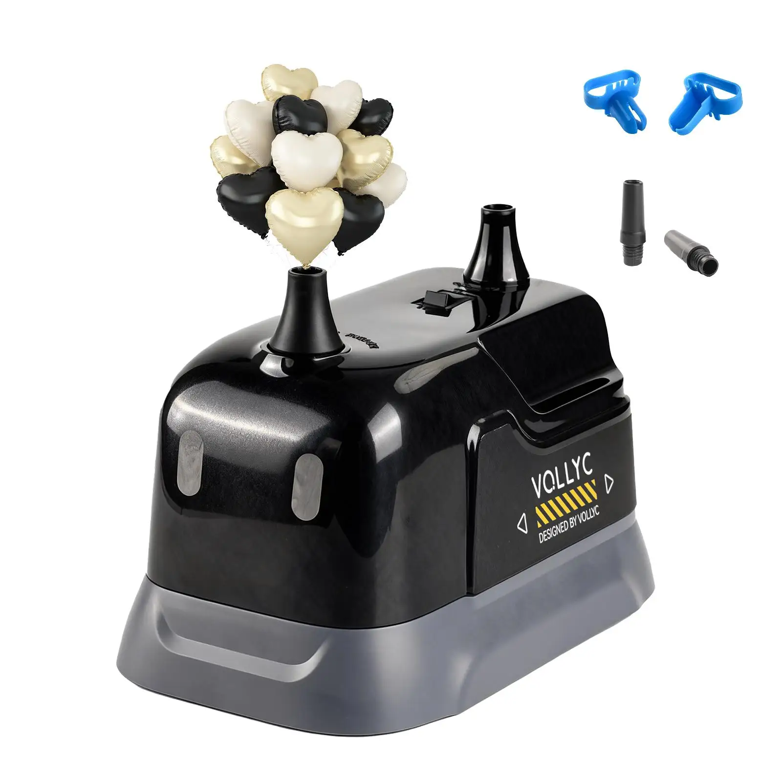 Portable Electric Balloon Pump Dual Nozzle Air Inflator Fast Lightweight Balloon Blower Machine for Birthday Wedding Graduation Baby Shower Party Arch Decorations
Portable Electric Balloon Pump Dual Nozzle Air Inflator Fast Lightweight Balloon Blower Machine for Birthday Wedding Graduation Baby Shower Party Arch Decorations