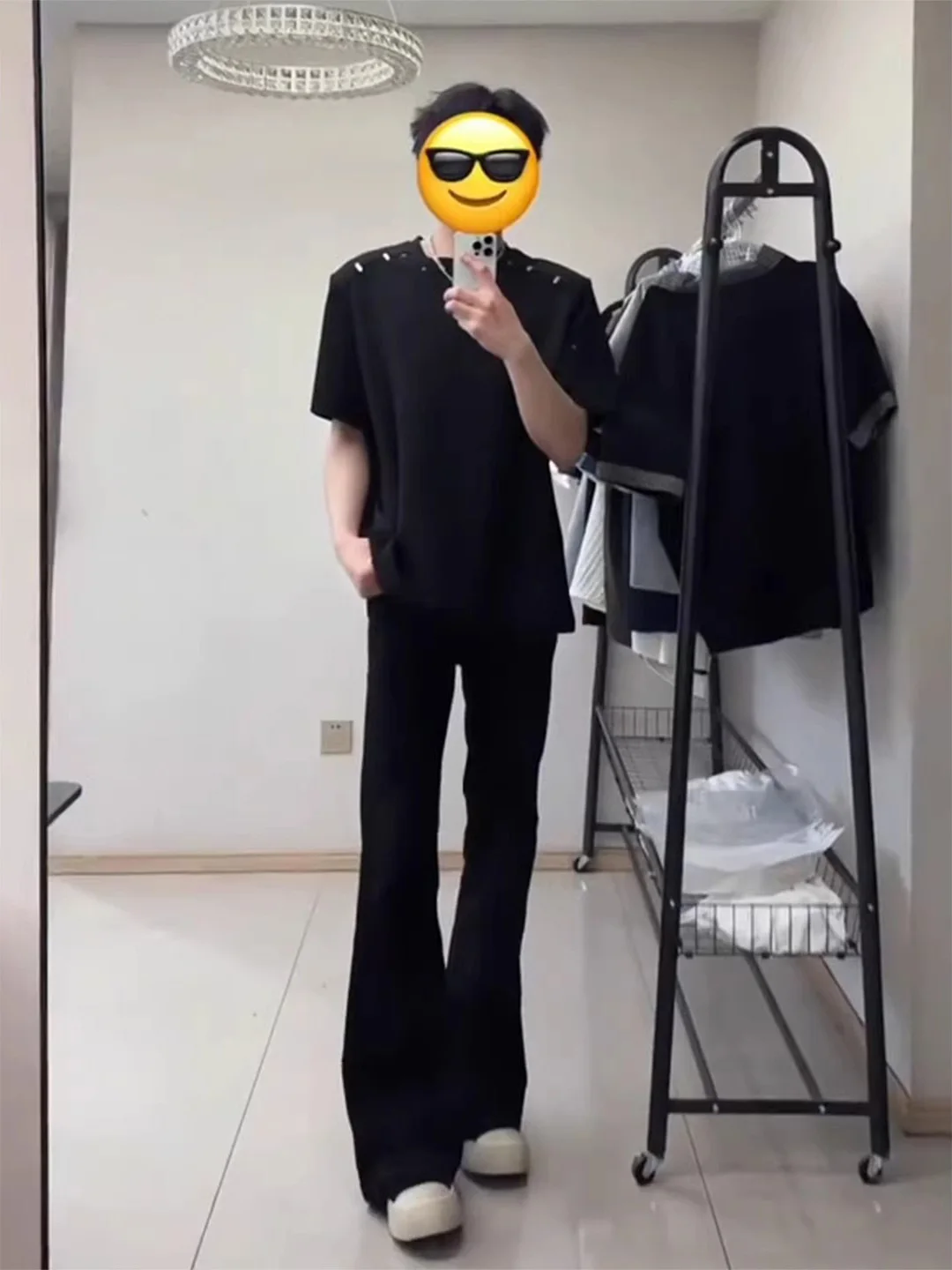American High Street Slim Fit Micro Flared Jeans Men Summer Elastic Straight Leggings Slimming Knife Pants
American High Street Slim Fit Micro Flared Jeans Men Summer Elastic Straight Leggings Slimming Knife Pants