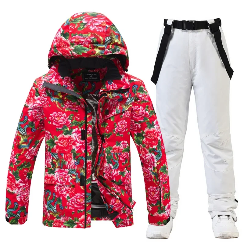 Men's and Women's Winter Outdoor Ski Suit Unisex Windproof Thermal Skiing Jacket And Pants Warm Waterproof Snowboarding Clothes
Men's and Women's Winter Outdoor Ski Suit Unisex Windproof Thermal Skiing Jacket And Pants Warm Waterproof Snowboarding Clothes
