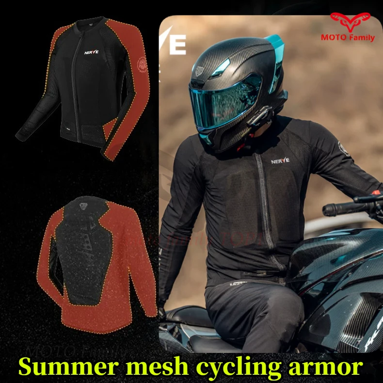 Motorcycle Cycling Armor Men Women Summer Soft Armor CE Level 3 Protective Gear Mesh Racing Suit Riding Protective Gear
Motorcycle Cycling Armor Men Women Summer Soft Armor CE Level 3 Protective Gear Mesh Racing Suit Riding Protective Gear