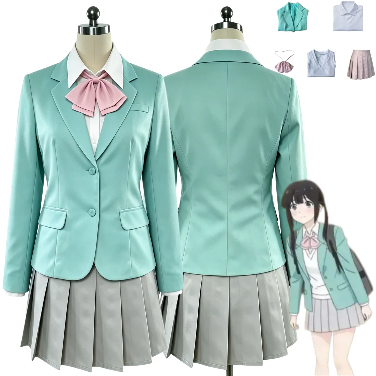 Anime I Want To End This Love Game Sakuramiku Cosplay Costume Japanese-style JK School Uniform Skirt Woman Sexy Campus Suit
Anime I Want To End This Love Game Sakuramiku Cosplay Costume Japanese-style JK School Uniform Skirt Woman Sexy Campus Suit