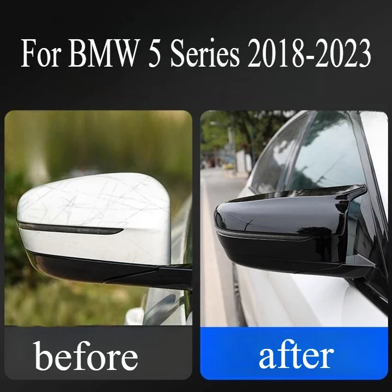 Крышка зеркала заднего вида для BMW 5 серии 2018-2023, модифицированная крышка зеркала заднего вида, внешние детали, автомобильные аксессуары
Крышка зеркала заднего вида для BMW 5 серии 2018-2023, модифицированная крышка зеркала заднего вида, внешние детали, автомобильные аксессуары