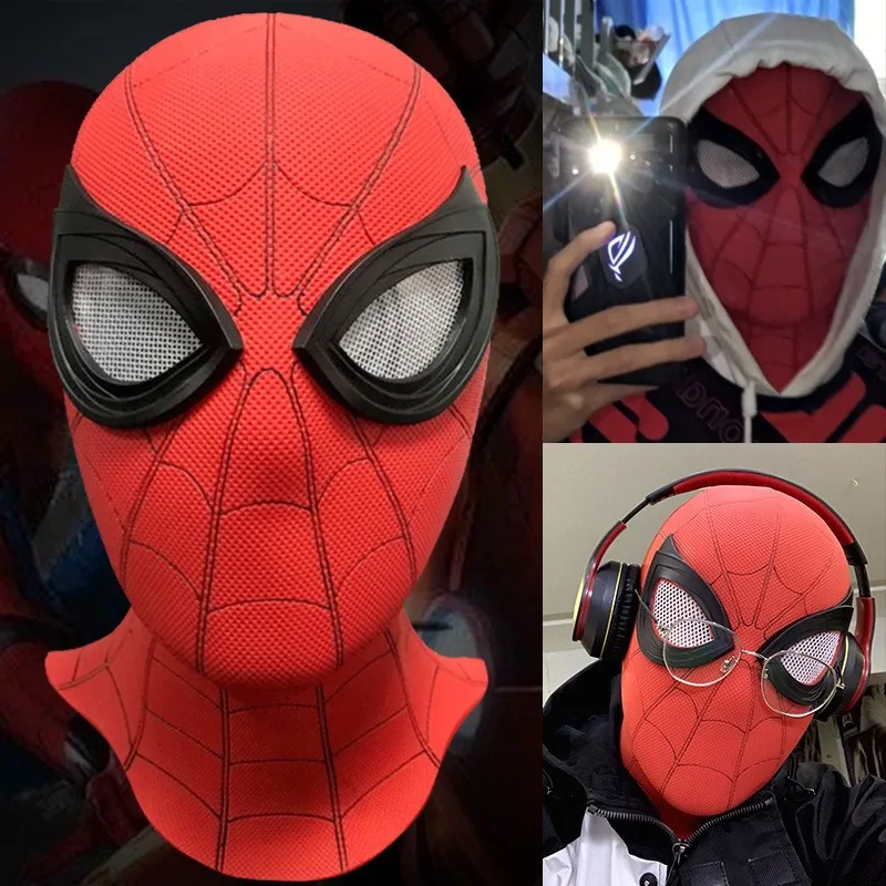 The Avengers Spider-Man Actor's Headgear Spider-Man:Far From Home PVC Hood Cosplay Anime Character Toy Gift
The Avengers Spider-Man Actor's Headgear Spider-Man:Far From Home PVC Hood Cosplay Anime Character Toy Gift