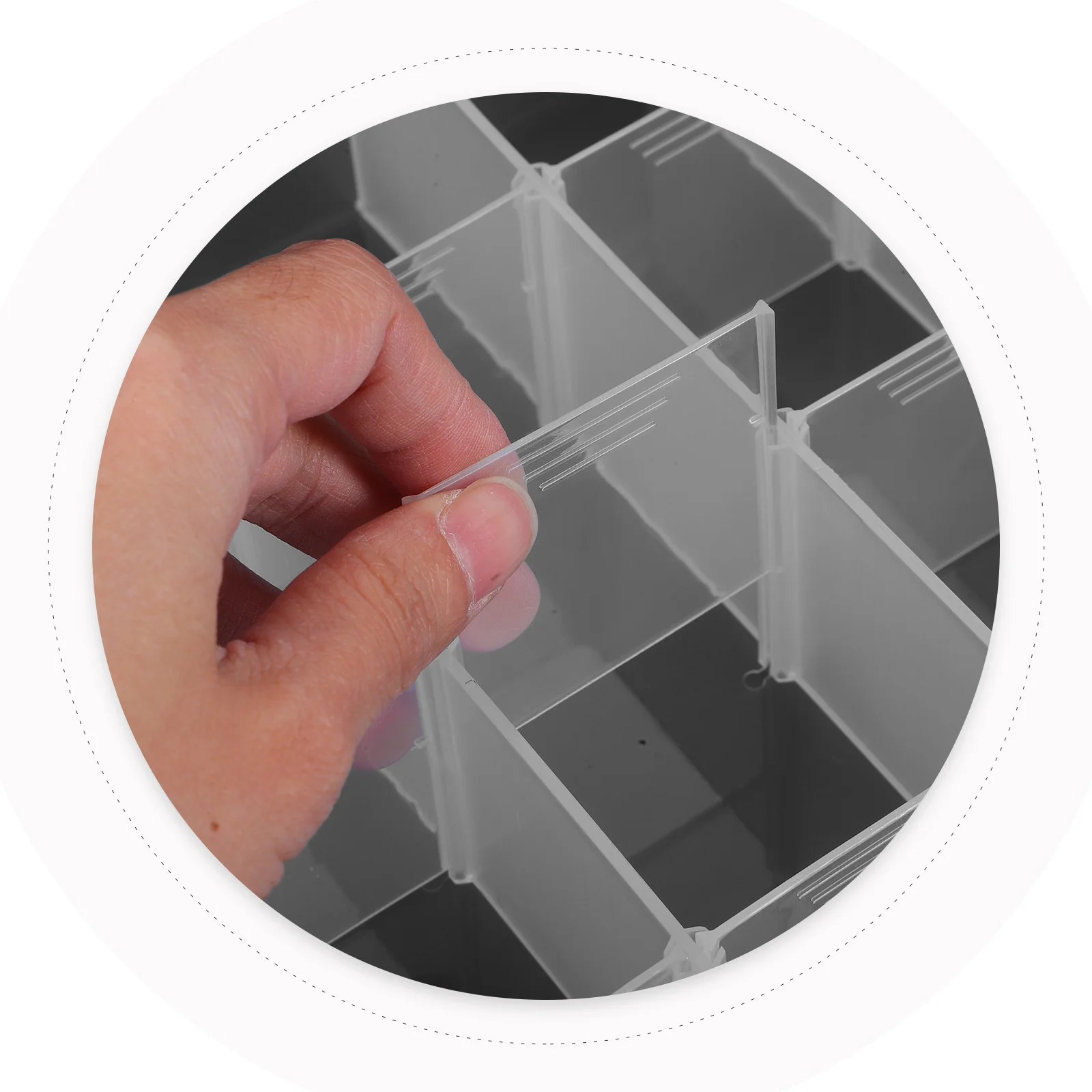 2Pcs Clear Plastic Organizer Box Detachable Dividers 24 Grids Small Items Storage Case Craft Beads Jewelry Holder Portable
2Pcs Clear Plastic Organizer Box Detachable Dividers 24 Grids Small Items Storage Case Craft Beads Jewelry Holder Portable