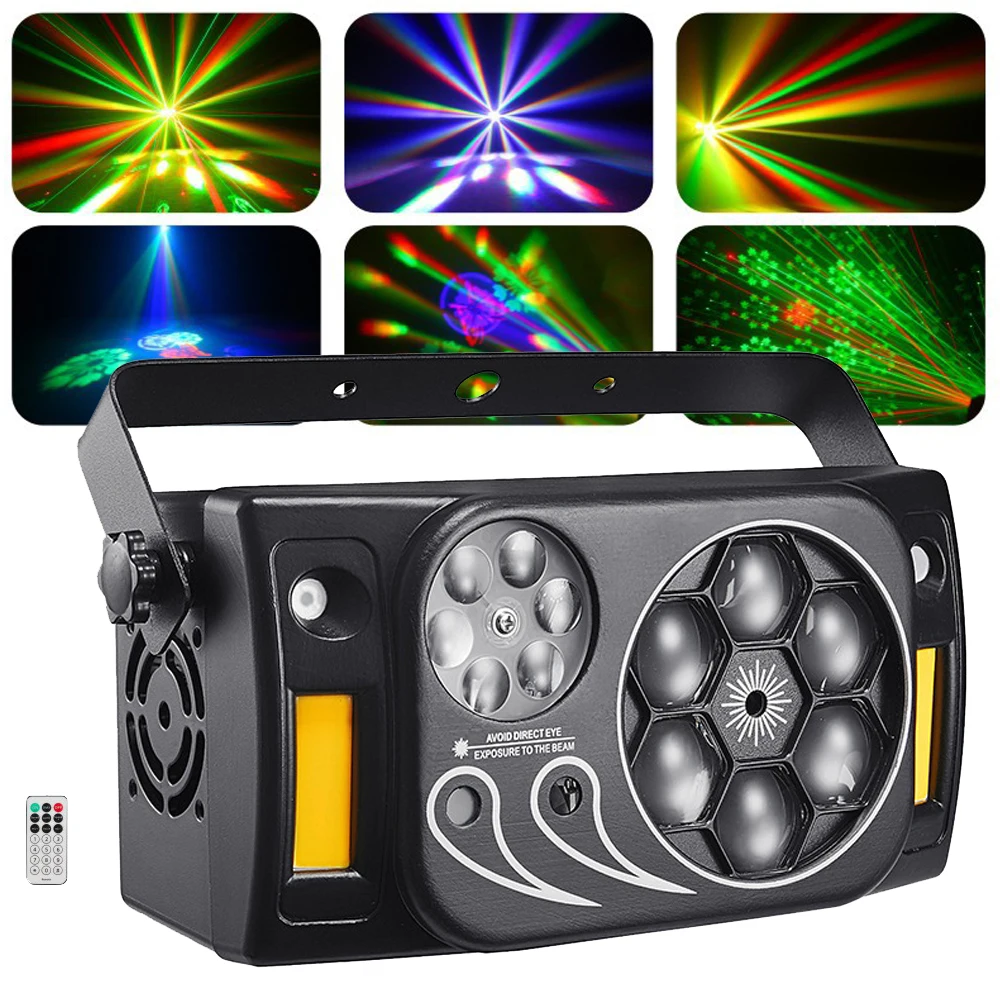 Dj Party Light 80W Bee Eye 6IN1 Effect Stage Strobe Lights DMX LED Pattern Lights Sound Activated Lazer Light For Disco Club Bar
Dj Party Light 80W Bee Eye 6IN1 Effect Stage Strobe Lights DMX LED Pattern Lights Sound Activated Lazer Light For Disco Club Bar