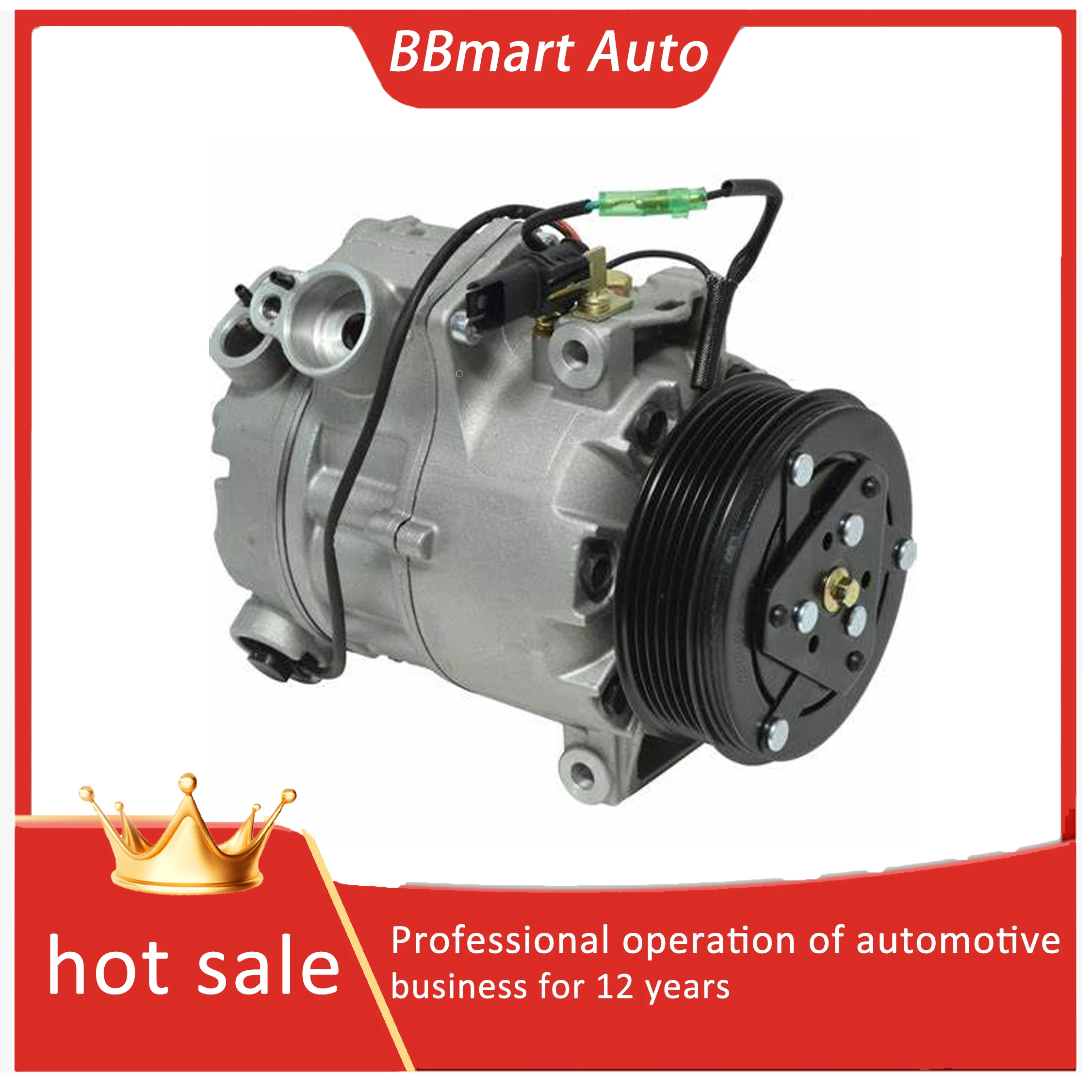 64509121758 64509121759 64529185142 64529185143 BBmart auto parts air conditioning compressor for BMW 23, 24
64509121758 64509121759 64529185142 64529185143 BBmart auto parts air conditioning compressor for BMW 23, 24