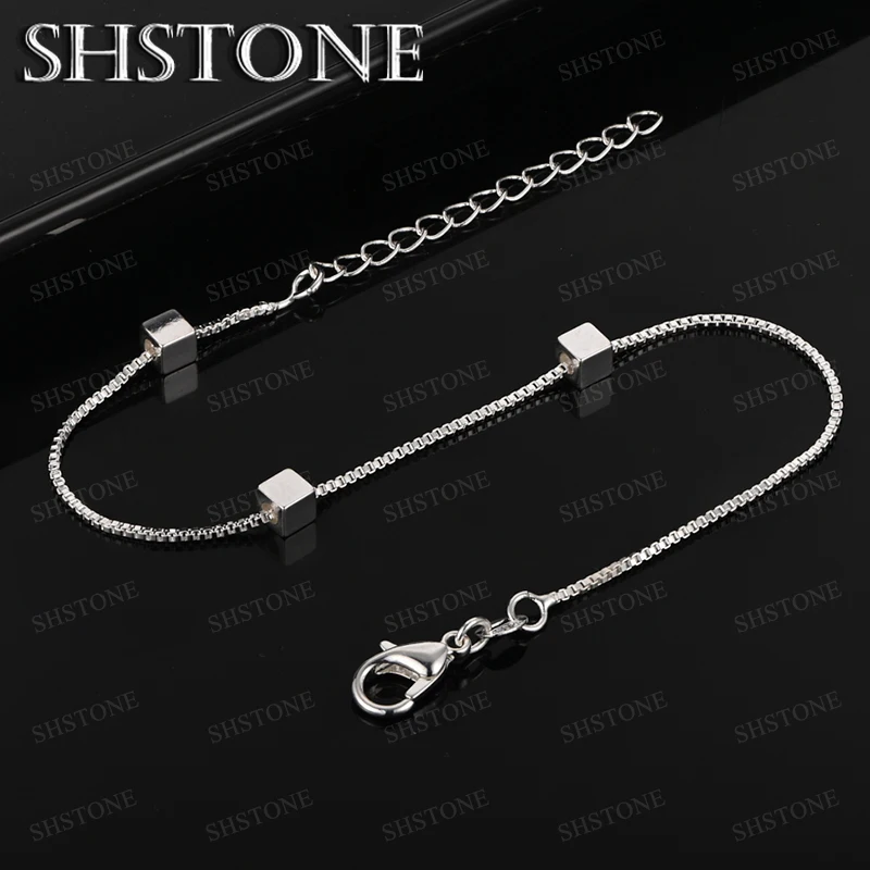 Fashion 925 Silver Bracelet For Men Women Valentine's Day Wedding Sterling Silver Jewelry Birthday Party Gift Fine Accessories
Fashion 925 Silver Bracelet For Men Women Valentine's Day Wedding Sterling Silver Jewelry Birthday Party Gift Fine Accessories