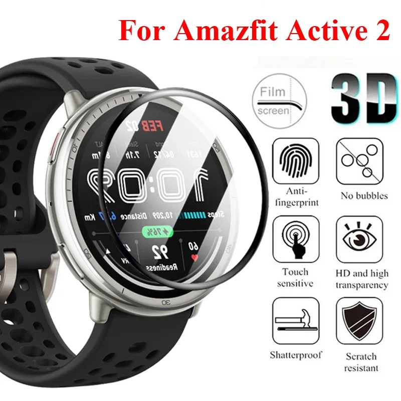 1-5PCS Watch Cover For Amazfit Active 2 Screen Protector Curved Protective Film for Huami Amazfit Active2 Accessories Not Class
1-5PCS Watch Cover For Amazfit Active 2 Screen Protector Curved Protective Film for Huami Amazfit Active2 Accessories Not Class