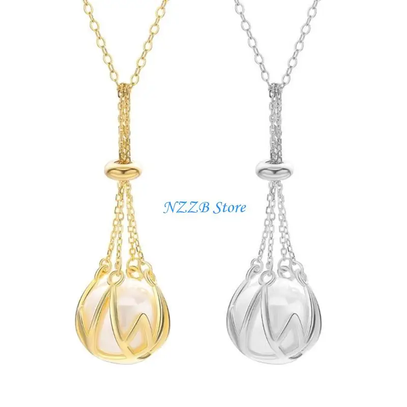 T21F Imitation Pears Beads Holder Empty Cage Pendant Interchangeable Charm Support
T21F Imitation Pears Beads Holder Empty Cage Pendant Interchangeable Charm Support