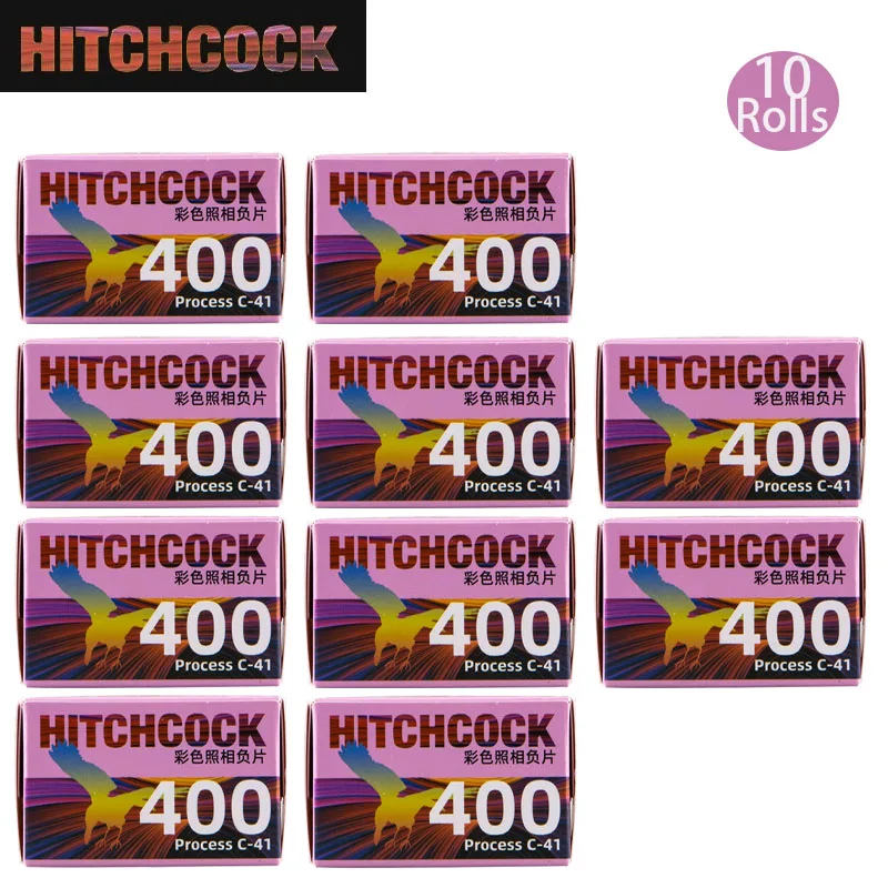 135 Negative Film HITCHCOCK Color Film 400D 36 Sheets ECN2 Daylight 35mm Film 1-10 ROLLS For Fujifilm Kodak M35/H35/M38 Camera
135 Negative Film HITCHCOCK Color Film 400D 36 Sheets ECN2 Daylight 35mm Film 1-10 ROLLS For Fujifilm Kodak M35/H35/M38 Camera