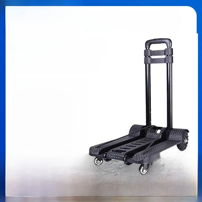 Portable Four-Wheel Universal Wheel Hand-Pulled Cargo Trailer Small Push Cart Luggage Truck Home Use Folding Convenience
Portable Four-Wheel Universal Wheel Hand-Pulled Cargo Trailer Small Push Cart Luggage Truck Home Use Folding Convenience
