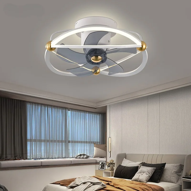 Bedroom ceiling fan light LED intelligent remote control ceiling fan Living room study fan pendant light Luxury With Light
Bedroom ceiling fan light LED intelligent remote control ceiling fan Living room study fan pendant light Luxury With Light