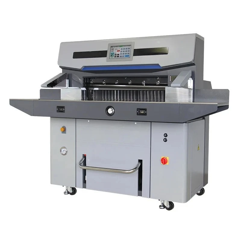 HL-9211D Heavy Duty Paper Cutter 10.5inch Touch Frequency/dual Hydraulic Guide Rail Dual Screw Rod
HL-9211D Heavy Duty Paper Cutter 10.5inch Touch Frequency/dual Hydraulic Guide Rail Dual Screw Rod