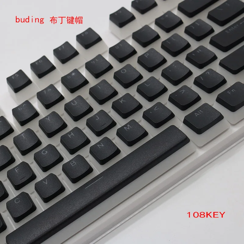 Pudding Pudding 108 Key Double Skin Pudding Cream PBT104 Two Color Milk Leather Mechanical Keyboard Transparent Keycap
Pudding Pudding 108 Key Double Skin Pudding Cream PBT104 Two Color Milk Leather Mechanical Keyboard Transparent Keycap