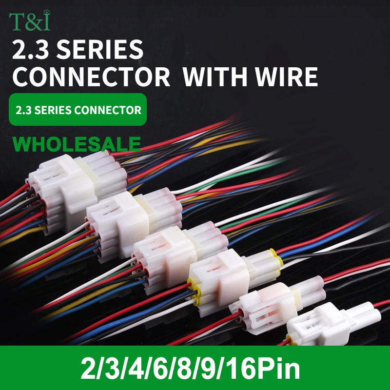 5/10/100sets 2.3 Automobile waterproof connector 2/3/4/6/8/9/16Pin plug-in male female butt joint butt harness connector plug
5/10/100sets 2.3 Automobile waterproof connector 2/3/4/6/8/9/16Pin plug-in male female butt joint butt harness connector plug