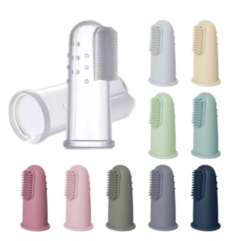Baby Finger Toothbrush Silicon Toothbrush+Box Children Teeth Clear Soft Silicone Infant Tooth Brush Rubber Cleaning
Baby Finger Toothbrush Silicon Toothbrush+Box Children Teeth Clear Soft Silicone Infant Tooth Brush Rubber Cleaning