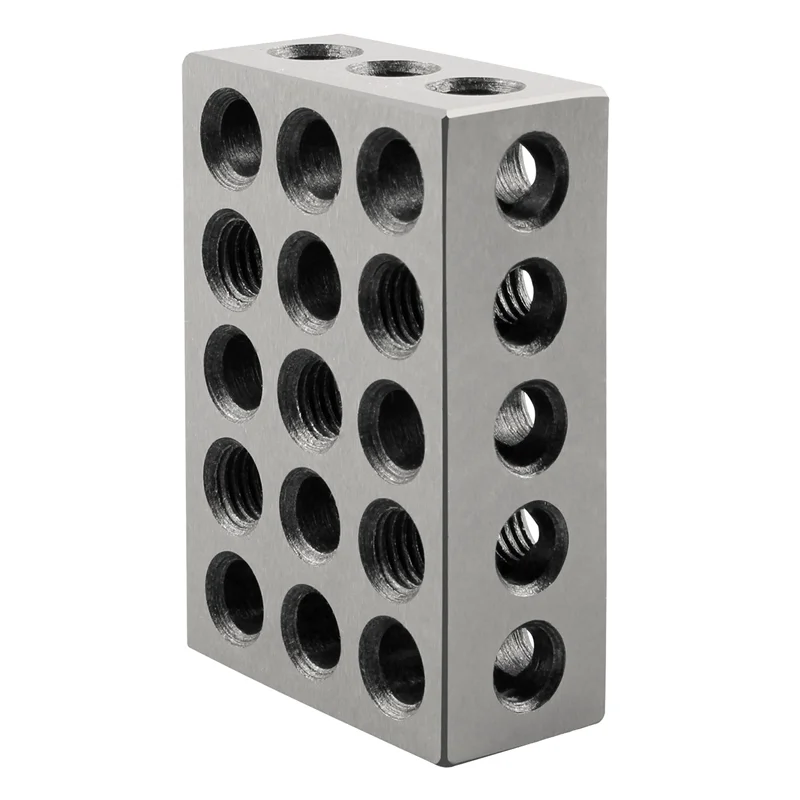 2PCS Blocks Gauge Hardened Steel Parallel Block Set 23 Holes Matched Machinist Milling Tool
2PCS Blocks Gauge Hardened Steel Parallel Block Set 23 Holes Matched Machinist Milling Tool