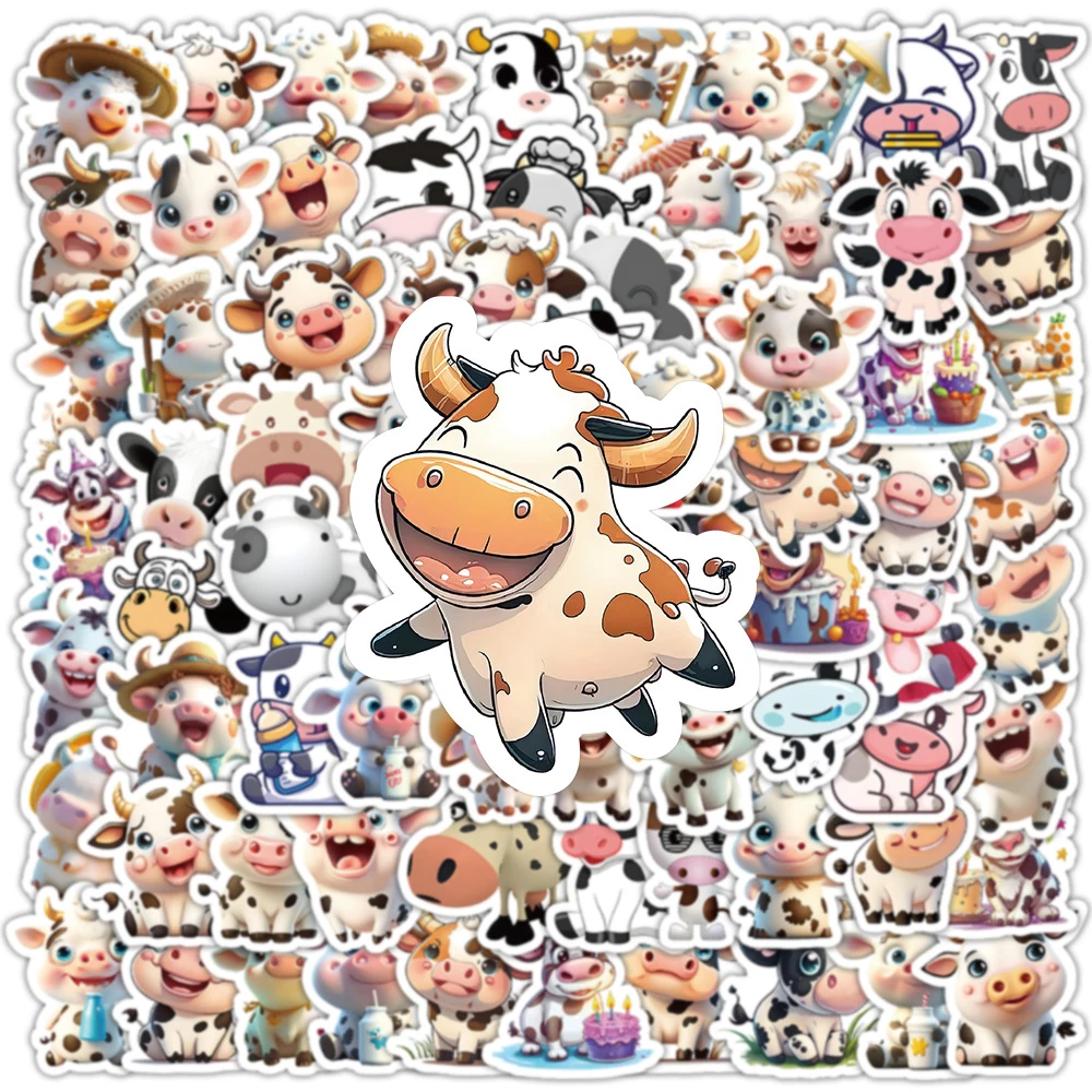 10/30/50/100pcs Kawaii Animal Cow Cartoon Stickers Decals DIY Luggage Skateboard Scrapbooking Vinyl Kids Decoration Sticker Toys
10/30/50/100pcs Kawaii Animal Cow Cartoon Stickers Decals DIY Luggage Skateboard Scrapbooking Vinyl Kids Decoration Sticker Toys