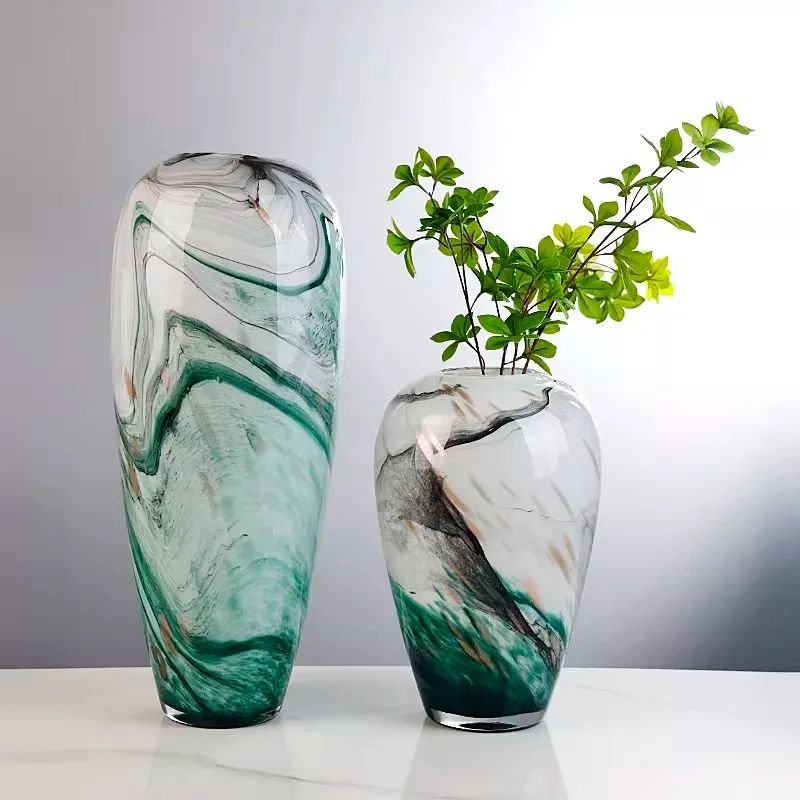 Новая китайская чернильная художественная глазурованная ваза для гостиной, гидропонная цветочная композиция, крыльцо, ТВ-шкаф, светлая роскошная цветочная посуда, декоративная o
Новая китайская чернильная художественная глазурованная ваза для гостиной, гидропонная цветочная композиция, крыльцо, ТВ-шкаф, светлая роскошная цветочная посуда, декоративная o